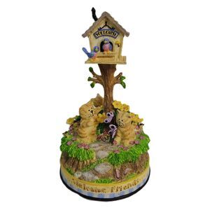 San Francisco Music Box “You’ve Got A Friend” Playful Kittens Welcome Friends